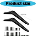 thumbnail image 3 of ABS Screen Stand Legs Replacement For 28 65 Inch Televisions Required Secure Mounting Compatibility, 3 of 8
