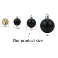 thumbnail image 4 of Christmas Ornaments 36-Pack Christmas Ball Ornaments with Strings, Shatterproof Plastic Christmas Bulbs, Hanging Decorations, 4 of 6