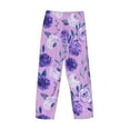 thumbnail image 5 of Balery Men'S Violet Pants,Sleepwear Pants,Pajama Pants,Pj Bottoms Drawstring And Pockets-Small, 5 of 9