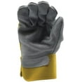 thumbnail image 4 of Stanley Leather Palm Gloves - Safety Cuff - Pair, Large, White, 4 of 4