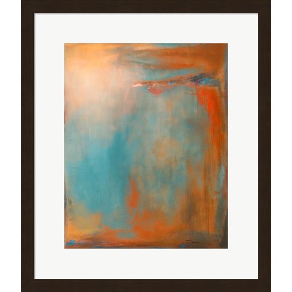 Great Art Now Lauren's Vue II by Tiffany Hakimipour, Framed Wall Art, 19W x 22.25H