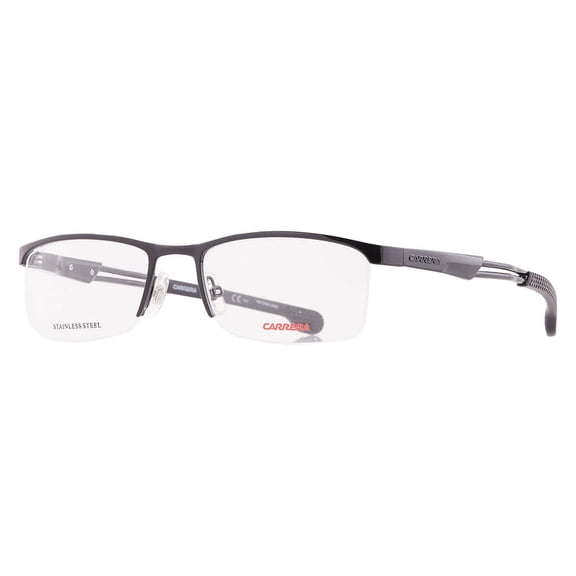 Carrera 4408 Semi-Rimless Rectangular Black Eyeglasses