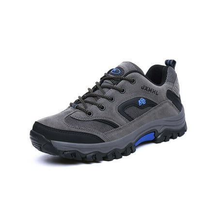 Tanleewa Mens Hiking Shoes Lightweight Non-Slip Outdoor Sneaker for Walking Trekking Camping Trail Running
