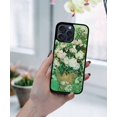 thumbnail image 5 of WIRESTER Shockproof Soft Rubber Cover Case for Apple iPhone 15 Pro Max 6.7" 2023 (NOT FIT Apple iPhone 15 Pro 6.1" 2023), Vase With Pink Roses By Vincent Van Gogh, 5 of 5