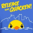 thumbnail image 3 of CafePress - Release The Quacken Dark T Shirt - Men's Classic Graphic Cotton T-Shirt, 3 of 4