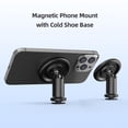 thumbnail image 3 of Holder Portable Magnetic Phone Mount Phone Holder Magnetic Phone Tripod Mount Quick Release with Cold Shoe Adapter Base Replacement for  15/14/13/12 Series Smartphones, 3 of 6