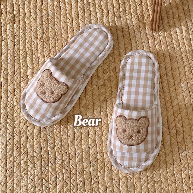 Pantuflas de mujer Lindas pantuflas de lino con forma de hipopótamo para hombre y mujer en primavera y verano. Pareja antideslizante en el dormitorio. Dibujos animados