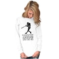 thumbnail image 5 of Funny Touch Down Baseball Swing Joke Long Sleeve TShirt Men Women Brisco Brands S, 5 of 6