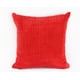 thumbnail image 2 of Funda de almohada Sunnimix 18x18'' Rayas Planas rojo, 2 of 8
