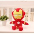 thumbnail image 2 of Muñecos de peluche de Los Vengadores simulados, Spiderman, Capitán América, Iron Man, Superman, Batman, venta al por mayor, 2 of 5