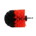 thumbnail image 3 of Scrubber Brush Kit, Medium Stiffness 3 Different Shape  Brush Set Durable Use Prevent Scratch  For Fiberglass Shower Rooms, 3 of 8