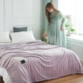 thumbnail image 5 of Aodebiao Layer Flannel Fleece Thick Bed Blanket, Soft Plush Velvet Sherpa Blanket for Winter, Heavy Warm & Breathable, Machine Washable, 28*39in, 5 of 6
