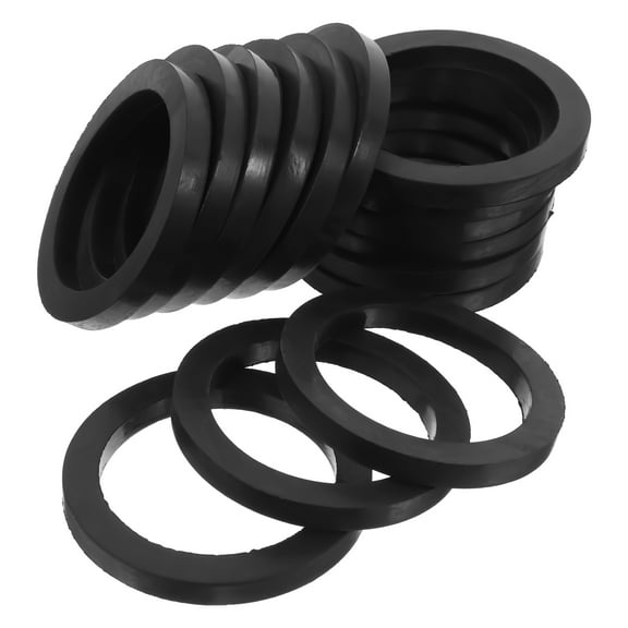 MLINS  15 Pcs Rubber Flat Washer Gasket Washers Plumbing Water Hose Small Washing Machine Black