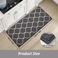 thumbnail image 4 of JAATOP Washable Kitchen Mats, Absorbent Floor Mat, Non-Slip Floor Mat for Kitchen, 24"x 48", Gray, 4 of 8