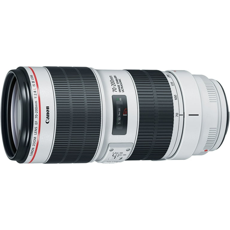 Canon EF 70-200mm F/2.8L IS III USM Lens - Intl Model - Walmart.com