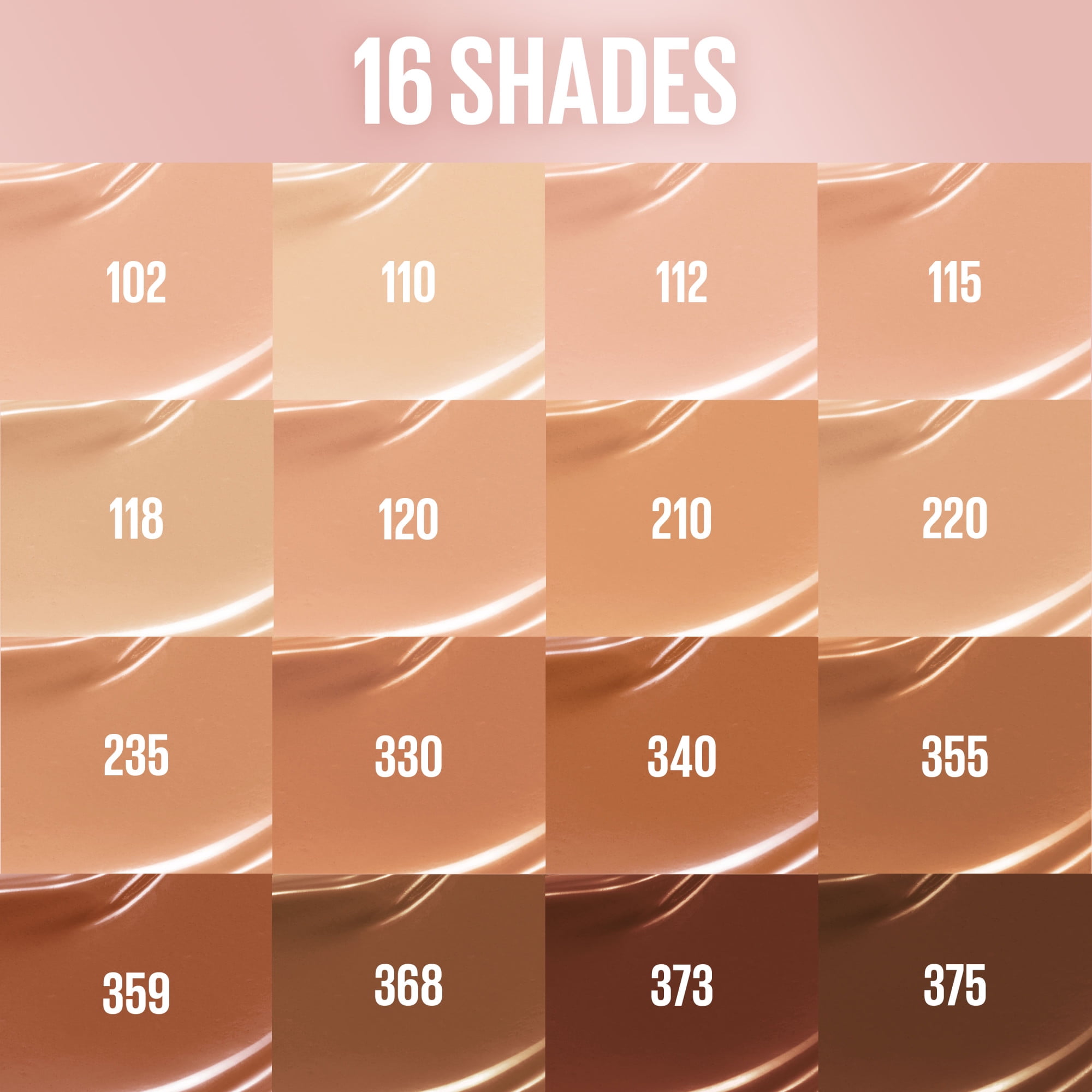 Maybelline New York Lifter Plump & Glow Skincaring Foundation, Radiant Finish, 30 ml