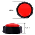 thumbnail image 2 of Buzzer RIBOSY para adiestramiento de perros, botón grabable, grabación de 30 segundos, 2 of 6