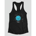 thumbnail image 3 of Cute Uranus Design Tank Women -Image by Shutterstock, Female x-Small, 3 of 4