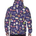 thumbnail image 5 of Hoodies for Men - summer Cute starwberry ice cream Long Sleeve Comfrt Men'S Fashion Hoodies & Sweatshirts, Sweatshirts for Men Hoodies Pullover Clothing Clothes with Pouch, 5 of 7