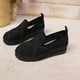 thumbnail image 3 of Xucatan Women's casual shoes, comfortable round-headed flat shoes cowboy uppers, casual shoes suitable for daily walking and work. Gift, 3 of 6
