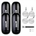 thumbnail image 3 of Leader Accessories Hole Through Middle Ribbed Inflatable Black 10''x26'' Boat Fender Pack of 4 Includes 3/8'' Fender Lines Pack od 4 and Pump to Inflate, 3 of 4