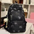 thumbnail image 6 of Casual Daily School Travel Bag Lightweight 15.6 Inch School Backpack with Multi-Pocket Large Capacity for Women Casual (Black), 6 of 8