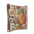 thumbnail image 2 of Bingfone Funny Dogs Family Linen Throw Pillow Covers Cushion Case Pocket Button Vintage Farmhouse Pillowcase For Sofa Couch Bed 16"X16", 2 of 9