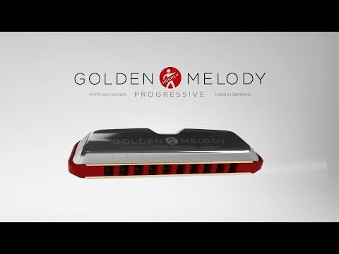 Hohner Golden Melody Progressive Harmonica F Major
