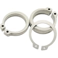 thumbnail image 1 of Retaining Rings, 50 Pcs External Circlips C-Clip Snap Rings, 304 Stainless Steel, For Axles, Shafts & Other Moving Parts (21mm), 1 of 8