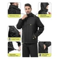 thumbnail image 2 of Off Road Ventures Rain Suits for Men Waterproof Breathable Packable Rain Gear with Hood for Hiking (Jackets and Pants), 2 of 6