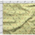 thumbnail image 2 of Soimoi Bird Print,Cotton Poplin Sewing Fabric Sold by The Yard- 42 Inch WideSewing Craft Quilting/ Quilt Making Fabric -Yellow, 2 of 5