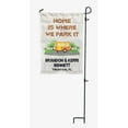 thumbnail image 4 of Printtoo White Home Is Where We Park It Motorhome Camping Flags For Campers Personalized Double SidedFlag Outdoor Decor Sign CampsiteFlag, 4 of 4
