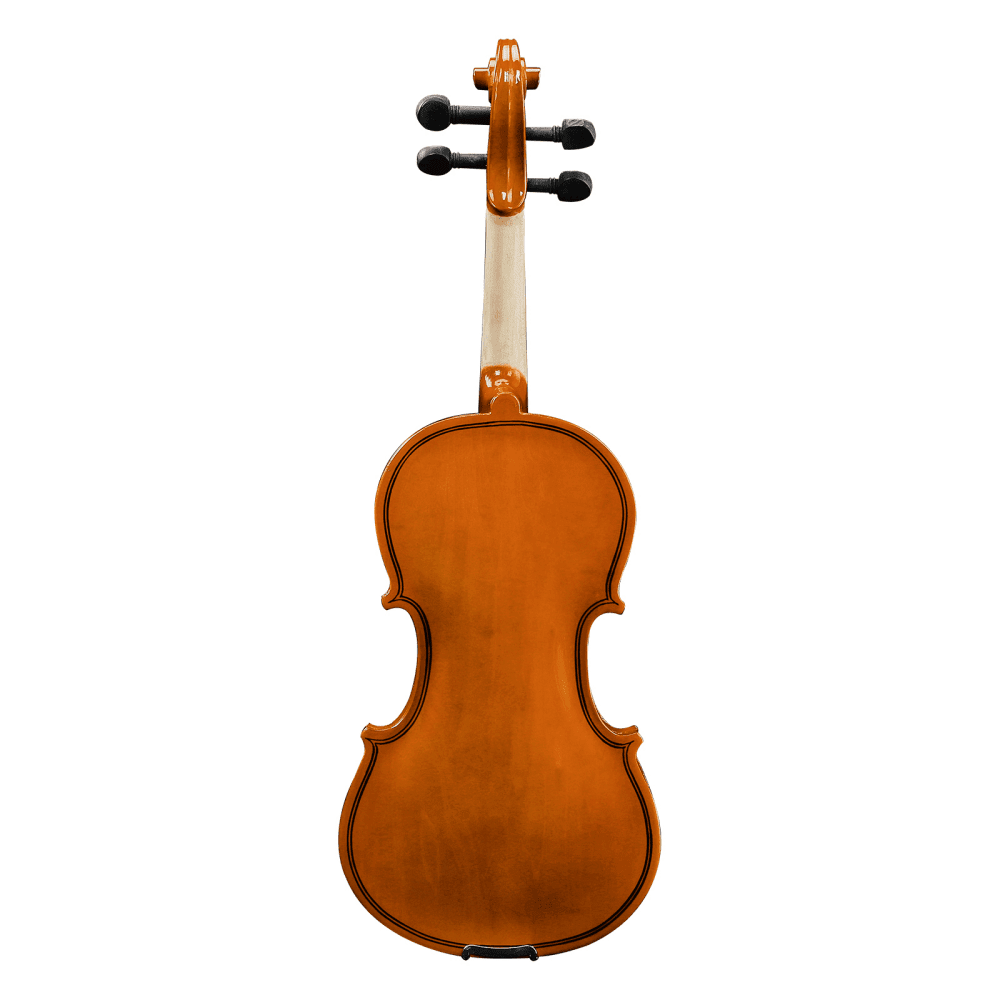 Tcbosik 1/8 Acoustic Violin Starter Kit with Case, Bow, Rosin, Fiddle Beginner Set with Sourdine, Extra Strings and Shoulder Rest, Natural