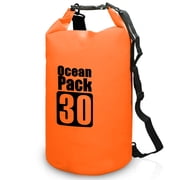 Gecheer 10L / 15L / 20L / 30L Outdoor Waterproof Dry Bag Roll Sack for Kayaking Rafting Boating River Trekking