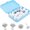 White, variant on 20PCS Duvet Pins Duvet Clips, Safe Locking Duvet Cover Clips Snaps with Storage Box, Easy to Use Double Sided Pin Fasteners for Quilt Cushions Curtains(White)