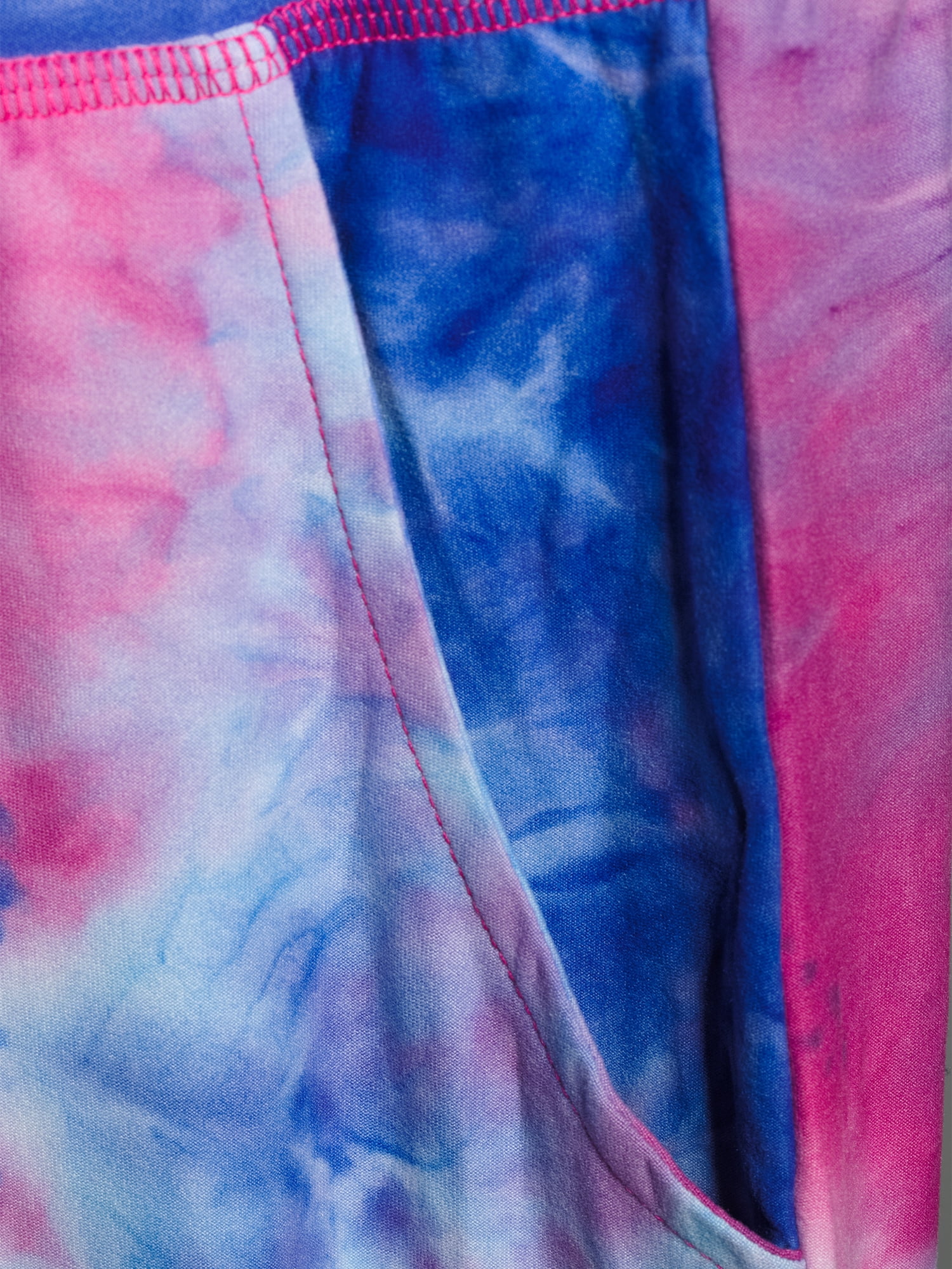 Derek Heart Juniors Brushed Yummy Tie Dye Jogger Walmart