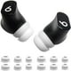 thumbnail image 1 of wonima44 Double Flange Earbud Tips for Beats Studio Buds Replacement Cover Ear Tips for Beats Studio Buds+/Fit Pro/Solo Buds Earbuds Fit Beats Earbuds, 6 Pairs LMS White, 1 of 1