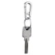 thumbnail image 3 of 2 llaveros de coche para hombres y mujeres, llavero de metal con clip, llavero con anilla, organizador para llaves de coche, 3 of 8