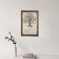 thumbnail image 4 of KSIW-Tree of Life Wall Art Scripture Christian Wall Decor Vintage Bible Verse Canvas Painting Tree Pictures Religious Poster Retro Framed Artwork for Bedroom Living Room Church 16''x24'', 4 of 6