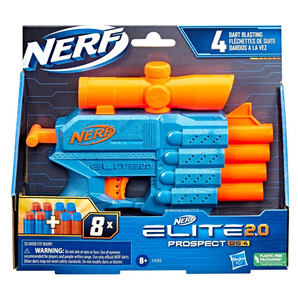 LVHERO 400 Dardos Para Nerf Elite – Recarga Masiva Para Pistolas Y Rifles De Juguete