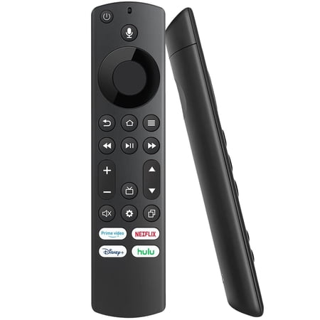 Replacement Voice Remote for Insignia, Toshiba, Pioneer Smart TV, Compatible with Fire Smart TV,AMZ Omni TV and AMZ 4-Series Smart TV Remote