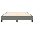thumbnail image 6 of vidaXL Bed Frame Upholstered Mattress Foundation Bedroom Furniture Fabric, 6 of 8