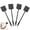 Black, variant on Fly Swatter, Indoor Outdoor Use, Flexible Thick Handle, Large Durable Swat Head, PP Material, Lightweight & Quiet
