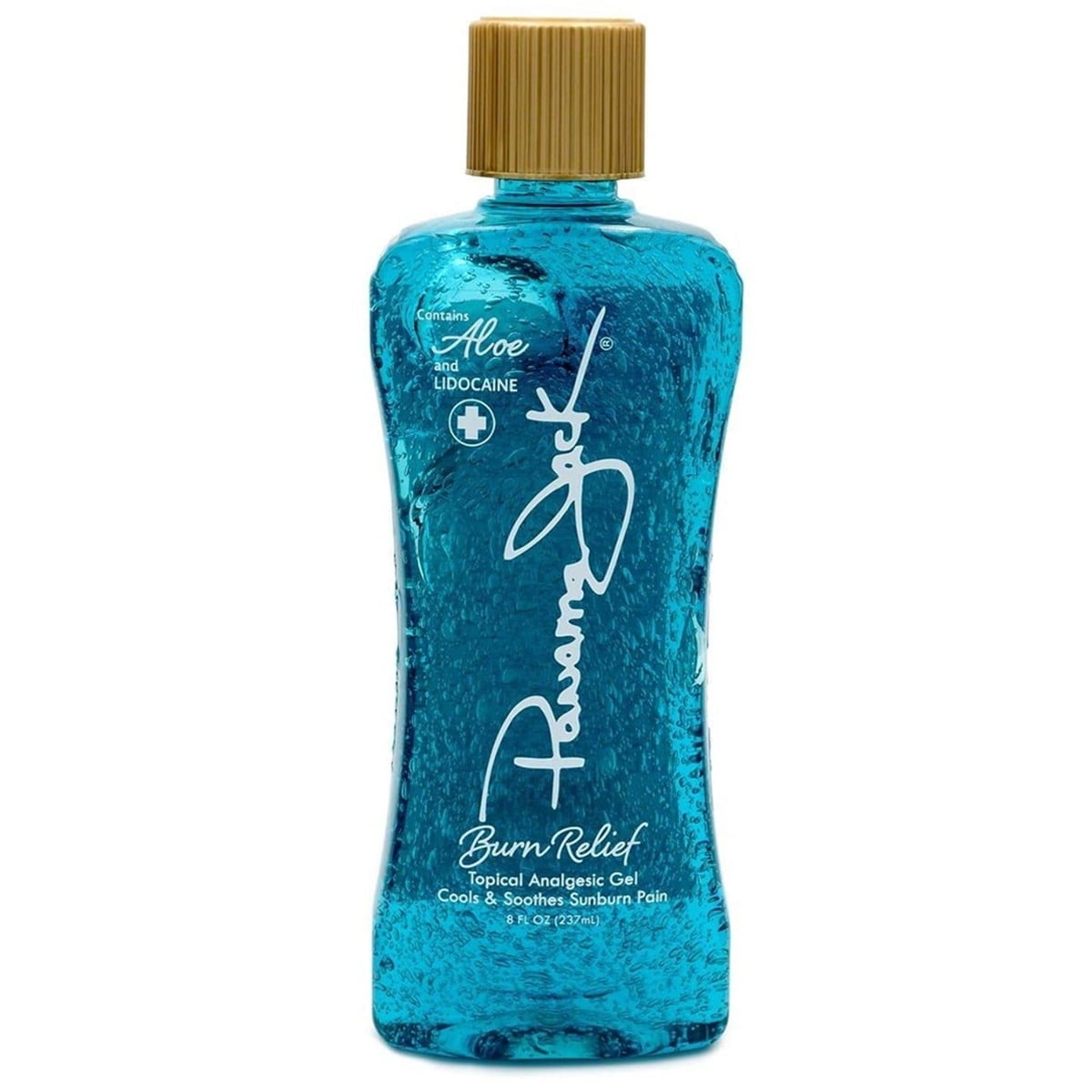 Panama Jack After Sun Lotion, Burn Relief Gel with Aloe Vera and Lidocaine, 8 fl oz