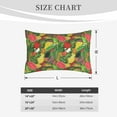 thumbnail image 3 of Fotbe Fruits Vegetables And Berries Pillow Cases - Envelope Closure - Luxury, Extra Soft, Cooling Pillow Covers - Wrinkle, Fade, Stain Resistant-, 3 of 8