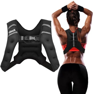 Gilet Lesté De 4 Lb (1.8 Kg) Pour La Course Et Le Fitness ATHLETIC WORKS - Taille Unique - Noir - État Comme Neuf