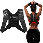 12 Pound Weighted Vest Workout Equipment 12lbs Body Weight Vest for Men Women Kids
