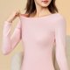 thumbnail image 5 of Pijama de manga larga para mujer, moda de otoño e invierno, ropa de abrigo, camisa de manga larga, camisa fina, ropa interior ajustada, blusa de poliéster para mujer, 5 of 7
