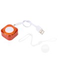 thumbnail image 1 of Luz nocturna LED impermeable RGB multifunción, carga USB, mini lámpara ambiental colorida para el hogar, pasillo, habitación de invitados (luz cálida de 0,3 W, rojo anaranjado), 1 of 8