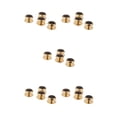 thumbnail image 3 of Guardurnaity Men Gold Black Tuxedo Cufflinks Formal Collar Links Shirt Button Cuff Dress Type2, 3 of 6